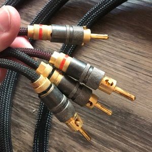 Calabrine Speaker cables,Two sets, 2 x 4